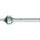 pferd tools Verrundungsfrässtift V Ø 13x15 mm Schaft-Ø 6 mm