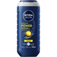 NIVEA Dusch Power Fresh Men Duschgel & Shampoo 250 ml