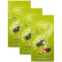 Lindt Lindor Pistazie Milchschokoladekugeln Pralinen 3x 137g