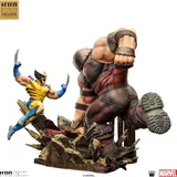 Iron Studios Marvel Bds Art Scale 1/10 Wolverine Vs Juggernaut Heo Eu Exclusive 30 Cm Figur - Multicolor