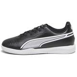 Puma King Match IT JR Soccer Shoe, Black White, 37.5 EU