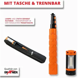 Grafner Akku Baustrahler Arbeitslampe LED mit Stativ,