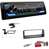 JVC Digital 1-DIN Autoradio DAB+ Bluetooth für Peugeot 107 2005-2014