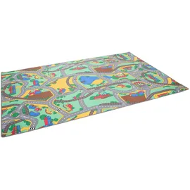 Snapstyle Kinder Straßenteppich Bunt 200x300cm