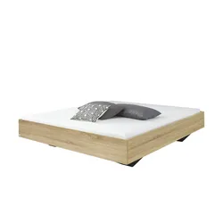 Futonbett  Phoenix ¦ holzfarben ¦ Maße (cm): B: 185 H: 41