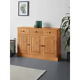 Home Affaire Sideboard »Liotta«, Kommode mit 2 Schubkästen u. 2 verstellbare Einlegeböden, beige