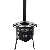 Grillpeter Utschak Asamat Ø 40 cm mit Grillplatte 4mm