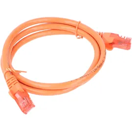 goobay Cat 6 Patchkabel, U/utp, orange,