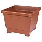 Blumenkübel Pflanzkübel Kunststoff Modell HSK terrakotta 38x38cm