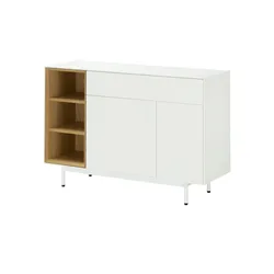 sound+vision Sideboard  Alpha ¦ weiß ¦ Maße (cm): B: 126 H: 82 T: 43.0