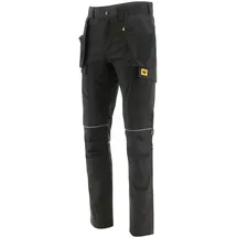 CAT Arbeitshose Bundhose Trade Pockets schwarz robuste Herren Workwear Gr. 32-36