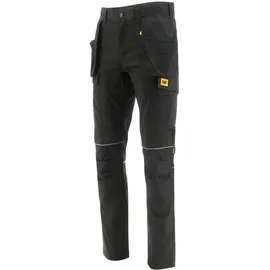 CAT Arbeitshose Bundhose Trade Pockets schwarz robuste Herren Workwear Gr. 32-36