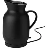 Stelton Wasserkocher Amphora 1200 ml Kunststoff Schwarz