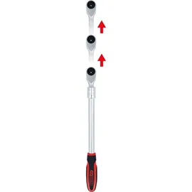 KS Tools 1/2 Monster Teleskop-Umschaltknarre, 100 Zahn