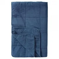 ib laursen Vintage Quilt Bettüberwurf 130 x 180 cm Blau