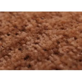 Mendler Relaxsessel HWC-P92 Chenille 82 x 96 x 82 cm Orange mit Liegeposition