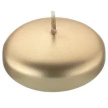 Kopschitz Schwimmkerze 2,6 x 4,2 cm gold 8 St.