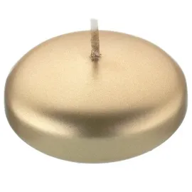 Kopschitz Schwimmkerze 2,6 x 4,2 cm gold 8 St.