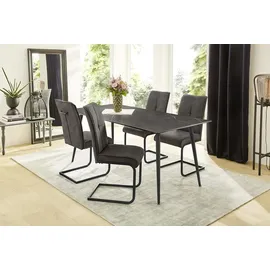 PRO.COM Esstisch CAMERON - Schwarz