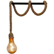 Lumisky Solar-Hängeleuchte Seil 2 m LED-Lampe beige