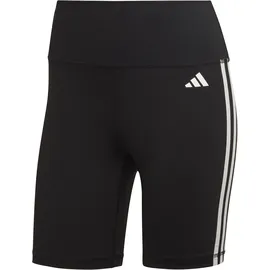 adidas Training Essentials 3-Streifen High-Waisted kurze Leggings Black S