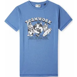 O'Neill Hybrid Teamwork T-shirt princess blue (15045) 140