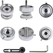 vidaXL Buttonmaschine 500 Button-Teile 44 mm