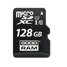 GoodRam microSDXC 128GB Class 10 UHS-I + SD-Karten