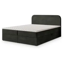 masseno ARMEL 160 x 200 cm Schwarz