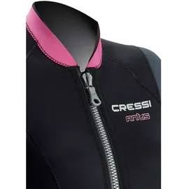 Cressi Neoprenanzug Lei Schwarz/Grau/Rosa L