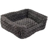 Jack and Vanilla Haustiersofa Softy XS 50x43x17 cm Rosette Grau