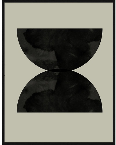 ANY IMAGE Digitaldruck »Oben Auf«, Rahmen: Buchenholz, Schwarz