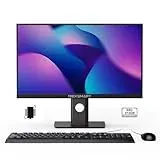 23,8-Zoll-All-in-One-Desktop-Computer mit Core i7-4785T All-in-One-Computer, 8 GB RAM, 512 GB SSD, unterstützt Dualband-WLAN, Blutooth 4.2, kabelgebundene Maus und Tastatur, Schwarz (kein Touchscreen)