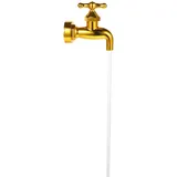 Homoyoyo Unsichtbarer Fließender Wasserhahn Brunnen – Dekorativer Gartenbrunnen Für Innenhof Und Teich Kreative Magische Wasserwand Deko Für Außenbereich