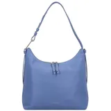Coccinelle Malory Schultertasche Leder 30 cm blau