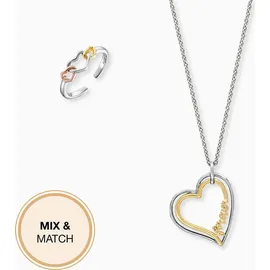 Engelsrufer ERWO-HEART-02 Happy Hearts Set Damenuhr 34mm 5ATM - Gold