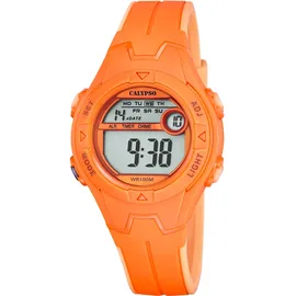 Calypso K5849/4 34 mm Kautschuk Orange Digital Sportarmband Orange