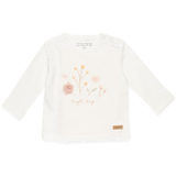 Little Dutch Langarm-Shirt Flowers & Butterflies Flowers White, Größe 50/56 | Little Dutch