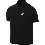 Nike Nk Club Kurzarm-poloshirt Black / White L