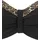 LASCANA Bügel-Bandeau-Bikini-Top Damen Schwarz/Mehrfarbig 40 Cup C