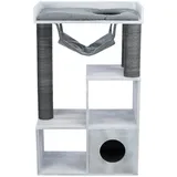 Trixie Kratzbaum mit Regalfunktion 72 x 38 x 110 cm grau