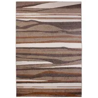Andiamo Teppich Chelles braun-gestreift, 120 x 170 cm
