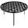 BBQ-Toro Gusseisen Grillrost Ø 40 cm schwarz