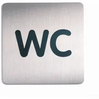 Durable Picto 'WC' 150x150 mm, 495723 Hinweisschild