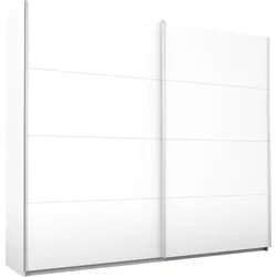 rauch Schwebetürenschrank »Quadra Kleiderschrank BESTSELLER Schrank Gaderobe«, mit Möglichkeit zur individuellen Frontgestaltung, leichtgängige Türen rauch weiß