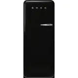 Smeg FAB28LBL6 Retro-Kühlschrank (270 l, 1530 mm hoch, Schwarz)