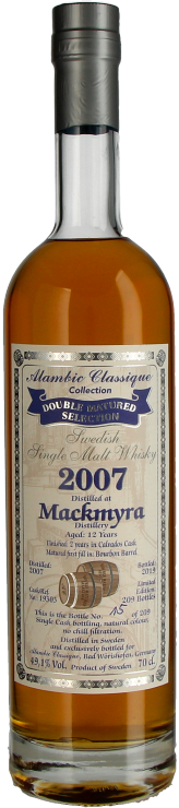 Alambic Classique Calvados Cask 2007 12 Years Double Matured Selection Alambic Classique Whisky