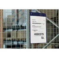 Veloflex 3904000 - Magnettasche Neodym, DIN A4 Hochformat, mit