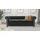 s-style möbel SITZGARNITUR 3+2+1 Chesterfield Nyx Schwarz Samt