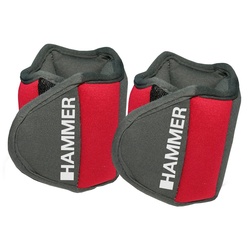 Hammer Gewichtsmanschette Hammer Set: Gewichtsmanschetten, (Set) grau|rot